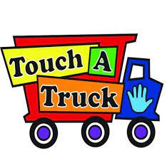 Dump Truck that says 'Touch a Truck
