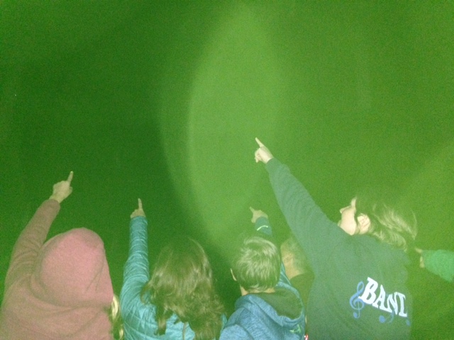 These folks are checking out the night sky!