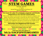 STEM Games flyer