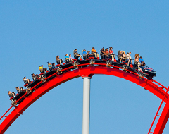 Intimidator ride at Carowinds