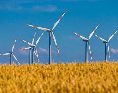 wind turbines